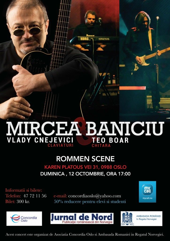 Mircea Baniciu - afis - Jurnal de Nord